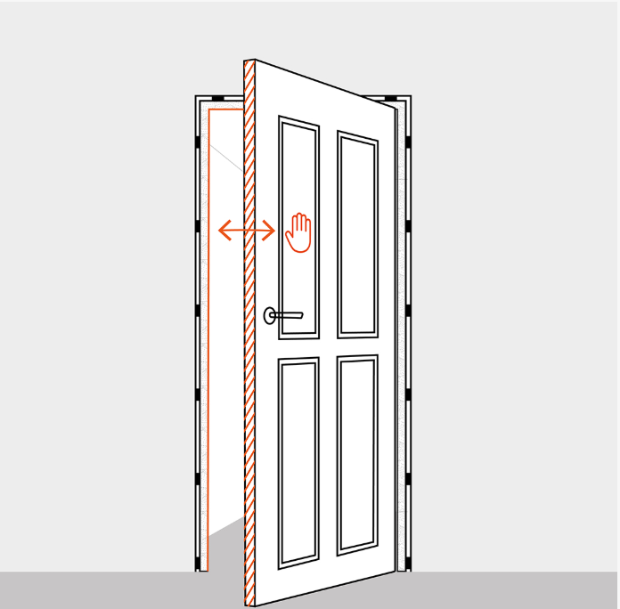 Толщина межкомнатной двери