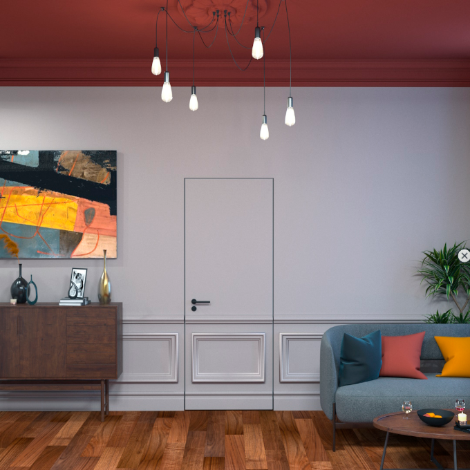 Установка скрытых дверей