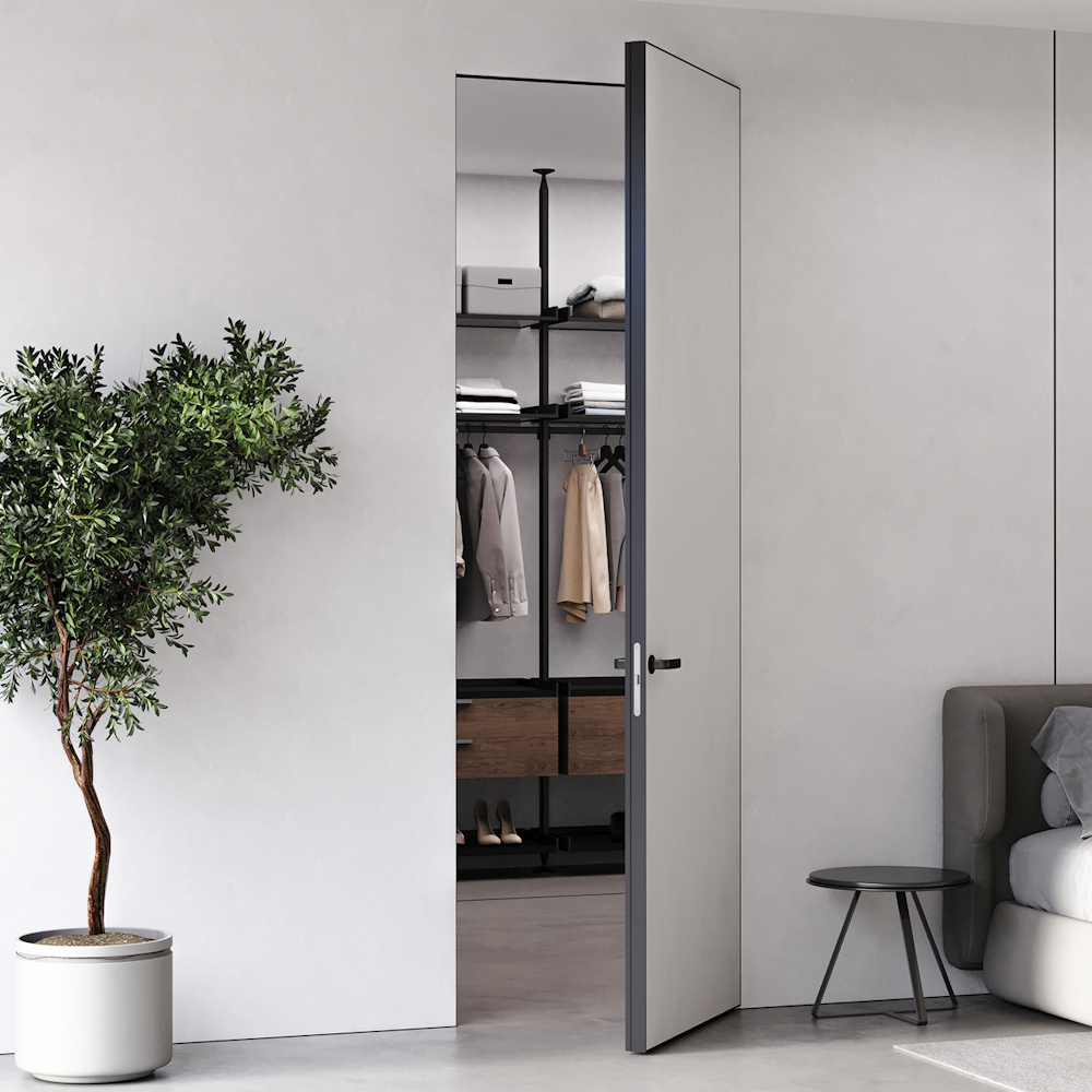 картинка Скрытая дверь под отделку открывание на себя Петли Armadillo КИТАЙ (СКЛАД 42мм) от магазина ДвериКо